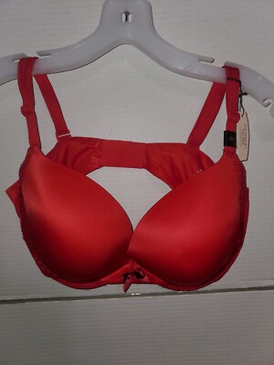 Victoria’s Secret Very Sexy Push Up Bra Padded Underwire Lace Womens ...