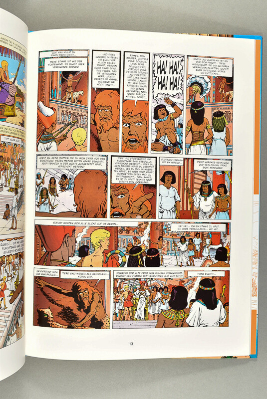 Thumbnail - Alix, Der Prinz Vom Nil, Bd. 11. Casterman. 2002.