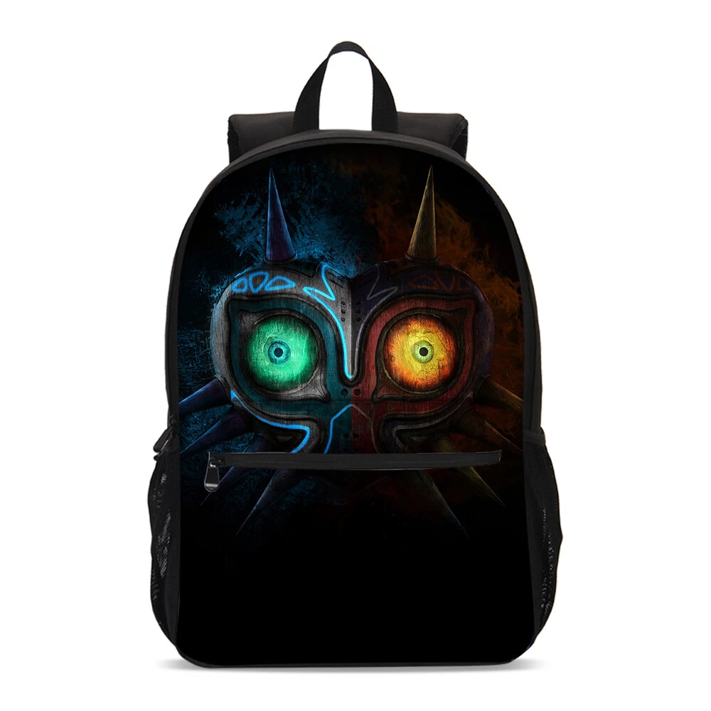 Legend of Zelda Majoras Mask Students Backpack, School Bag, Back To School Gift
