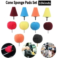 Power Drill Tool Set Sponge Polishing Pad Buffing Pad For Car Wheel Hub Cleaning