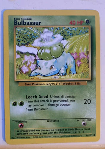 Moderately Played (Very Good) Base Set Collectable Card Games & Accessories