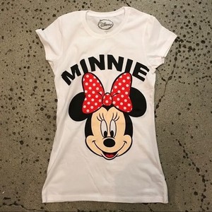white minnie mouse shirt
