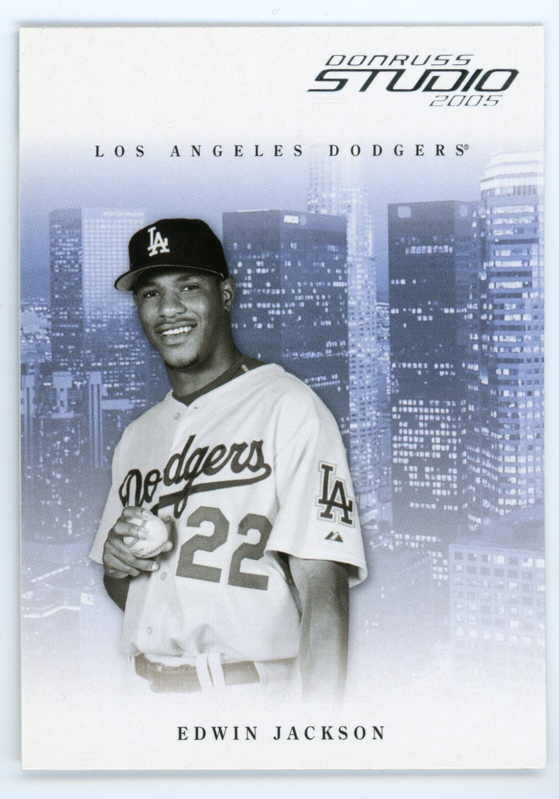 2005 Donruss Studio Edwin Jackson Card #151