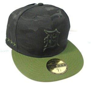 detroit tigers camo fitted hat
