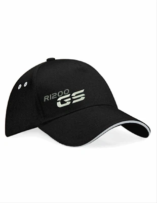 BEECHFIELD Basecap BESTICKT mit R1200GS für BMW Motorrad Fans Cappy Biker Cap GS Rallye LC