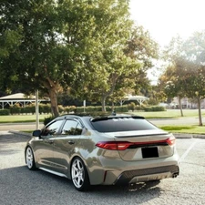 New Red LED Tail Lights Kit Fits 2020-2025 Toyota Corolla Sedan w/ Middle Light