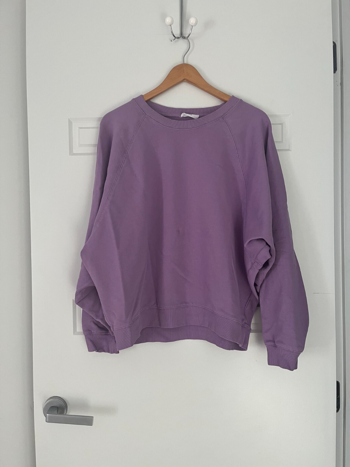 JAG Batwing Ladies Sweatshirt in Purple - Size L - 5+ items free AU post