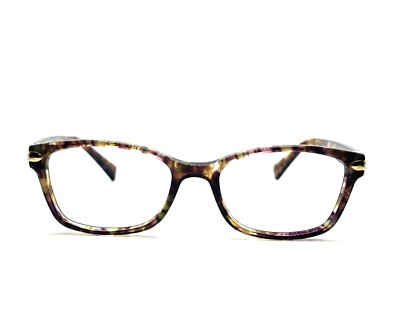 Coach HC6065 Eyeglasses Confetti Light Brown 5287 51mm Women’s Frames Coach HC6065 5287 Eyeglasses Women main image 4