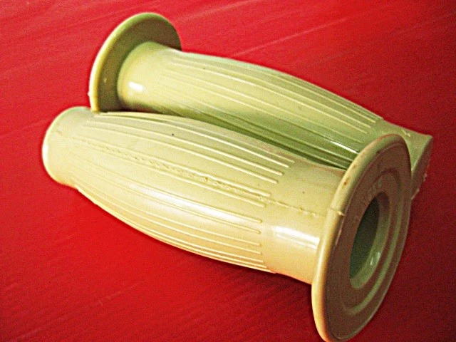 Fit HONDA CB350 CB250 CB450 CB550 7/8" Classic Handle grips set pair Quality#BI# Foto 3 de 4