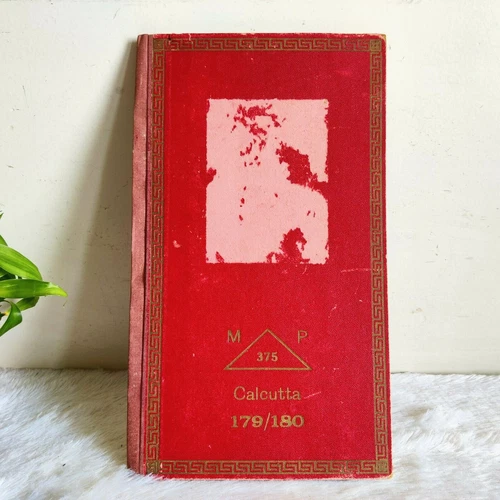 1920s Vintage MP 375 Borders & Assortment Fabric Cloth Catalogue Sample Book B87