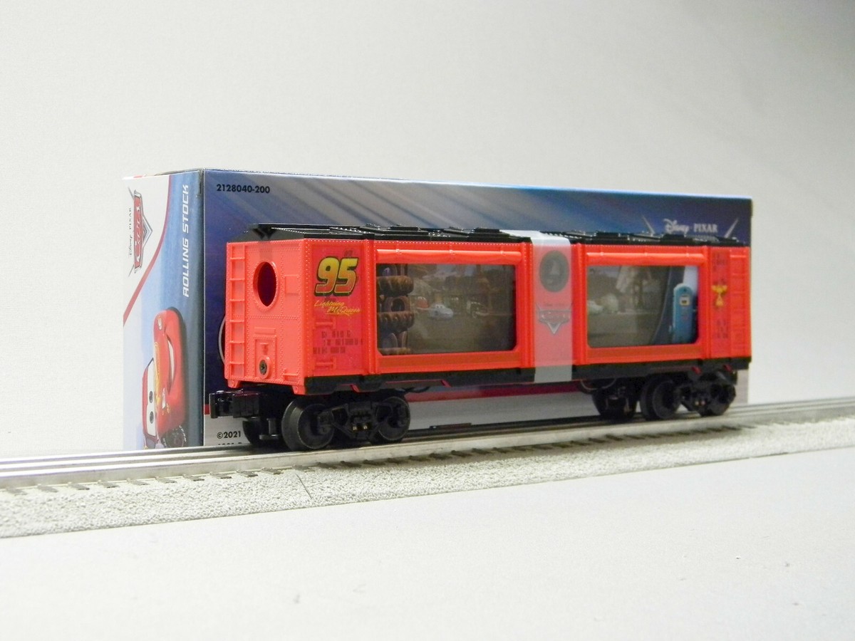 LIONEL DISNEY PIXAR'S CARS AQUARIUM CAR O GAUGE Lightning McQueen