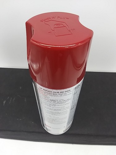 Vintage 1991 Krylon Interior-Exterior 12 oz Spray Paint Can 2118 Burgandy Gloss - Picture 8 of 24