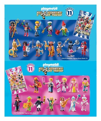 PLAYMOBIL MYSTERY FIGURES SERIE 11 NEW 9146 9147 IN UNOPENED