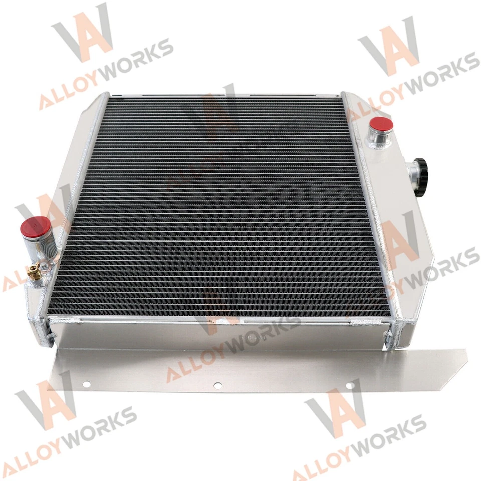 For 1949-1952 Studebaker 2R11 2R10 2R14 2R16 2R15 2R5 L6 Aluminum Radiator 3 Row - Изображение 3 из 4