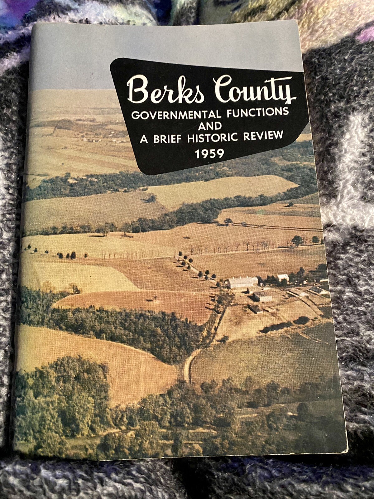 BERKS COUNTY Governmental Functions & A Brief Historic Review 1959  Pennsylvania | eBay