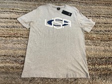 Oakley USA American Ellipse Mens Large Regular Fit Gray Short Sleeve T-Shirt 25