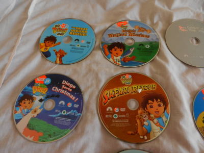 Dora the Explorer -7 DVD disks only Nick Jr Diego | eBay