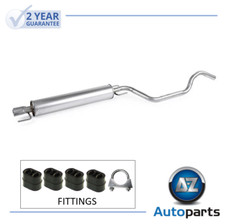 For Vauxhall - Zafira B 1.6 1.8 2005-2014 Centre Exhaust Silencer + Fittings