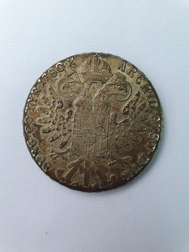 Silber Anlagemünze. M.THERESIA.DG - ARCHID AVST.DUX - BURG.COTYR.1780X. - Bild 2 von 2