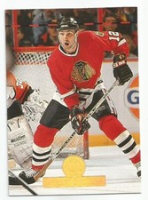 BRENT SUTTER 1994-95 LEAF CARD NM-MT+/NM-MT CONDITION