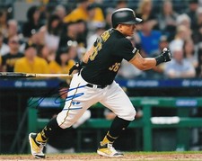 JOSE OSUNA  PITTSBURGH PIRATES  ACTION SIGNED 8x10