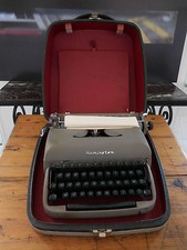 Remington Type Writer Mechanical 1930 1950 Art Deco Design USA thumbnail