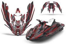 Graphic Stickers Decals For Sea-Doo Bombardier Spark 3 UP 2015-2018 SHOCKER R