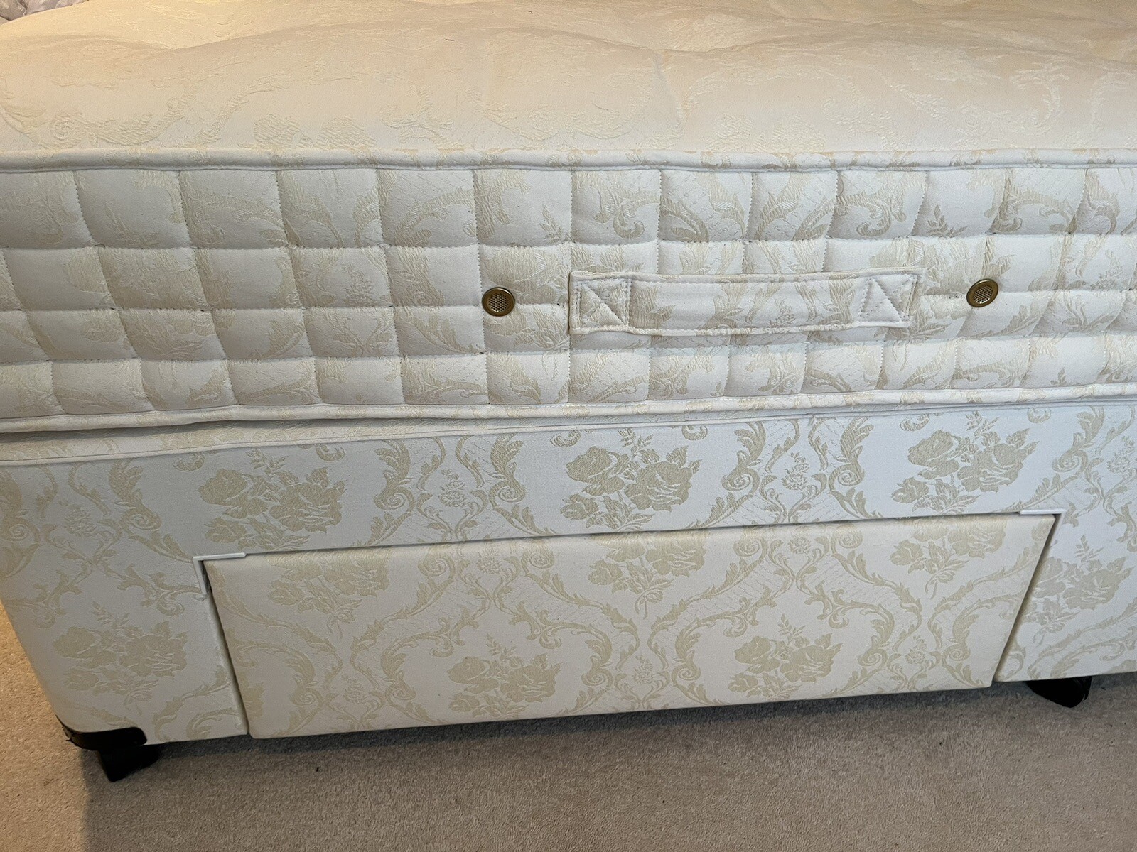 Hypnos King Size Divan Bed With Drawers & Mattress eBay