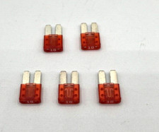 Micro2 Automotive Mini Blade Fuse 10 AMP 5 Pieces
