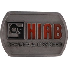 Nuevo cargador grúa Hiab elevador maderero maquinaria nuevo de colección hebilla de cinturón