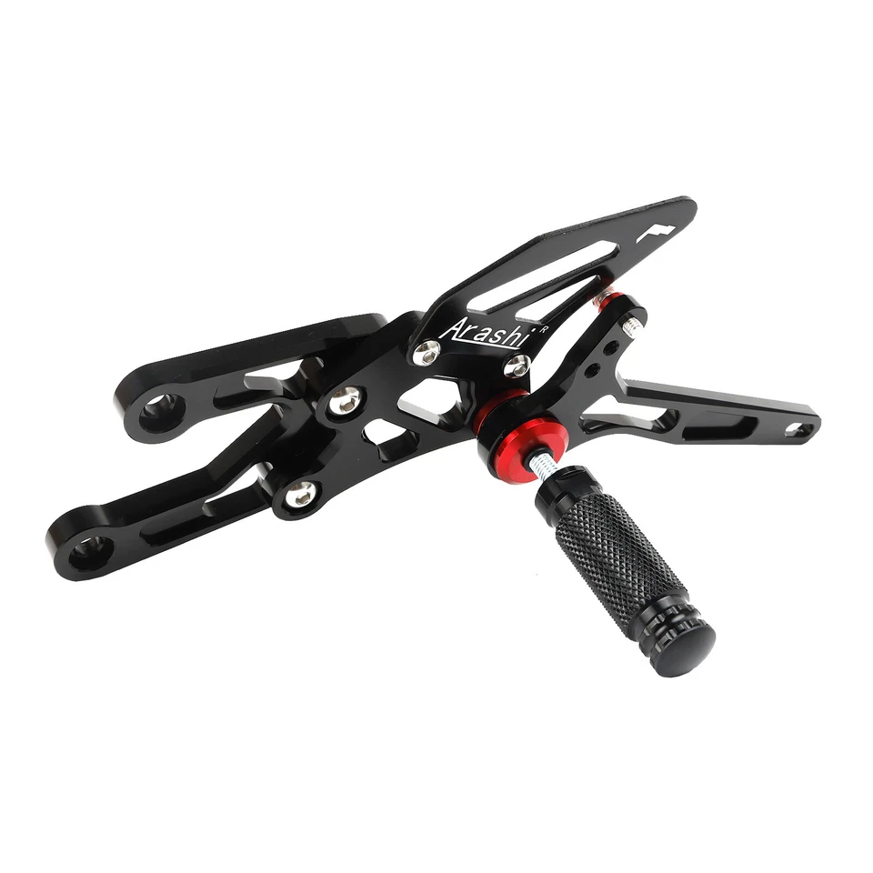 Fußrastenanlage - schwarz für Honda CBR 600 RR PC37 03-06 CBR 1000 RR SC57 04-07 - Bild 4 von 4