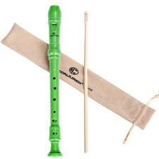 CONJURER Soprano Recorder Instrument for Kids Student - German Fingering 8 Ho...