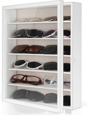 Sunglasses Organizer Storage Wall Mounted 13 x 15.6 inches Eyewear Display Case