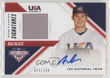 2020 Panini USA Baseball Stars & Stripes Signatures 43/399 Max Rajcic Auto 0jj3