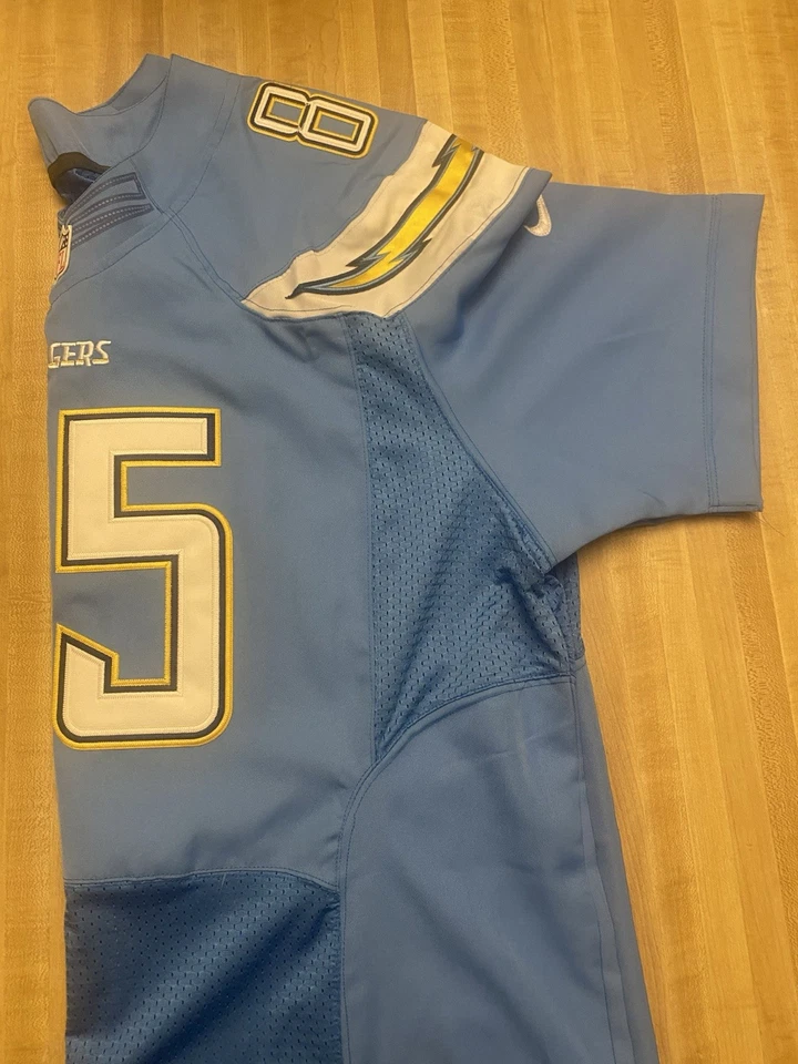 Camiseta Nike On Field Antonio Gates San Diego Chargers TALLA 52 Azul Claro Foto 3 de 4