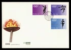 DR WHO 1984 IRELAND FDC OLYMPICS CACHET SPORTS COMBO M37561