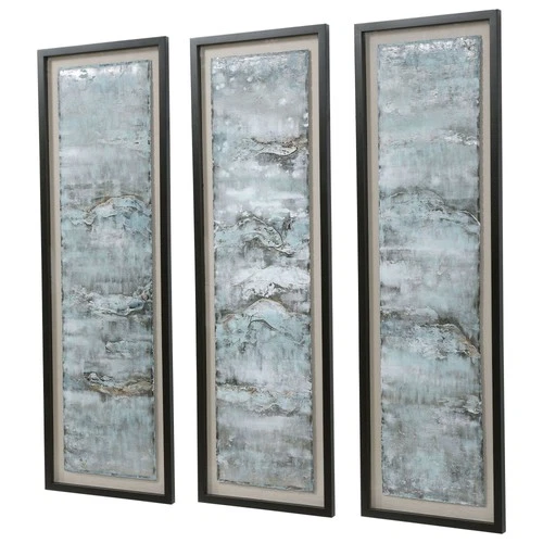 Uttermost 35374-OCEAN-SWELL Ocean Swell 66" x 21" Framed Abstract - Green - Picture 6 of 7