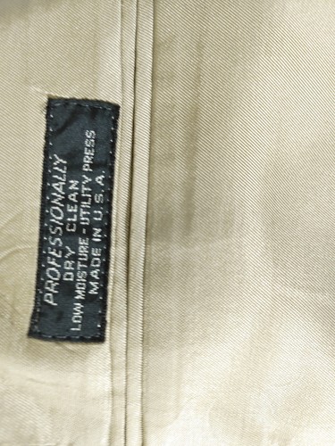 Vintage Pierre Cardin Mens 42L Sport Coat Jacket Blazer Glen Plaid 2-Button Silk - Picture 20 of 20