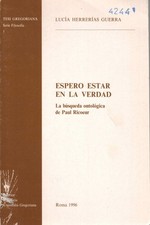 Espero estar en la verdad - Lucia Herrerias Guerra [1996]