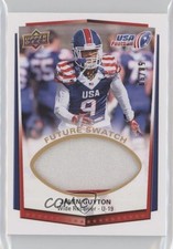 2015 Upper Deck USA Football U-19 Future Swatch 58/99 Jalen Guyton #4 Patch 0h1