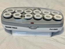 Jilbere Conair 12 Hot Rollers Ceramic Tools Porcelain Series Excellent Condition