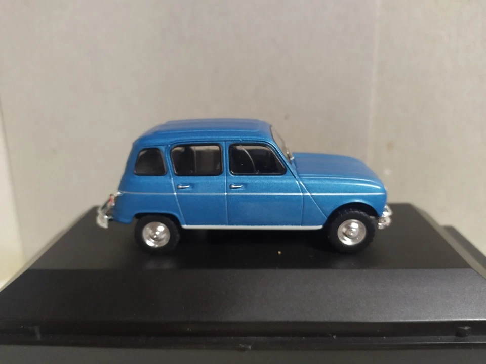 Renault 4L . Azul metalizado . Salvat . Escala 1/43 - Imagen 2 de 4