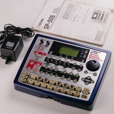 Boss SP-505 Groove Sampling Workstation Sampler mit Netzteil SmartMedia Japan