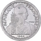 [#845904] Coin, FRENCH INDO-CHINA, 5 Cents, 1946, Paris, ESSAI, MS, Aluminum, KM