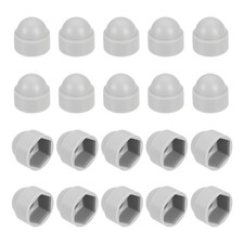 20pcs nut protection caps M12x19x23mm for grey hexagonal plastic