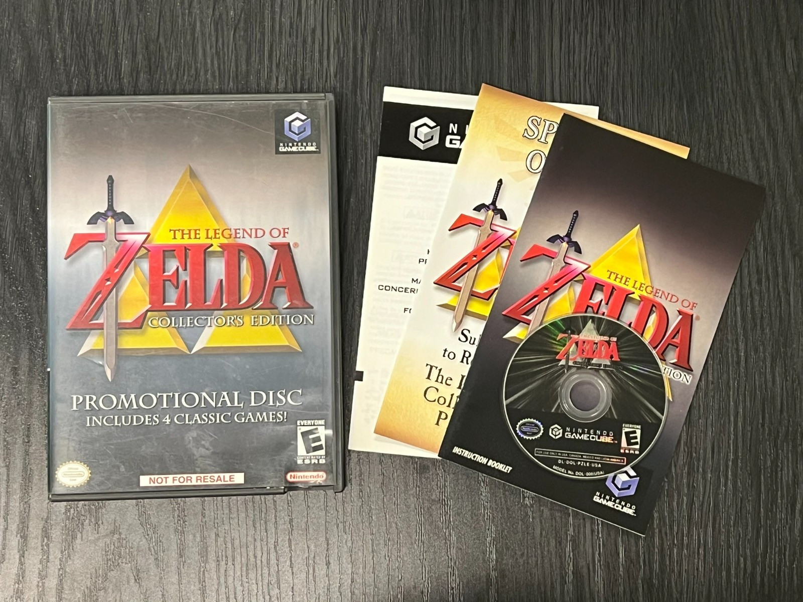 The Legend of Zelda - Collector's Edition (Nintendo GameCube, 2003) - CIB Tested