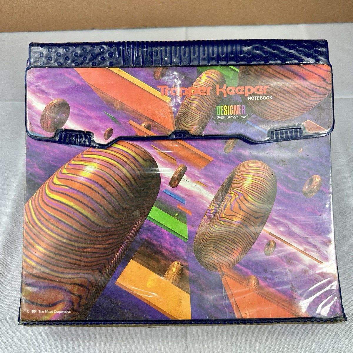 VTG 1994 Mead Trapper Keeper Designer Series Notebook Retro 90s