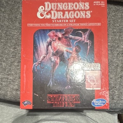 Hasbro Gaming Dungeons & Dragons Starter Set Stranger Things 2019 Ages 14+