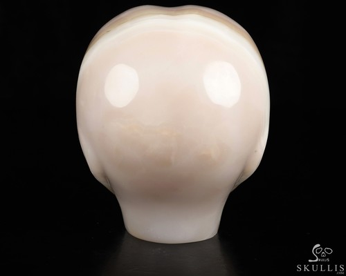 4.0" Afghanistan Jade Star Being Female Alien Crystal Skull , Sculpture - Picture 5 of 7