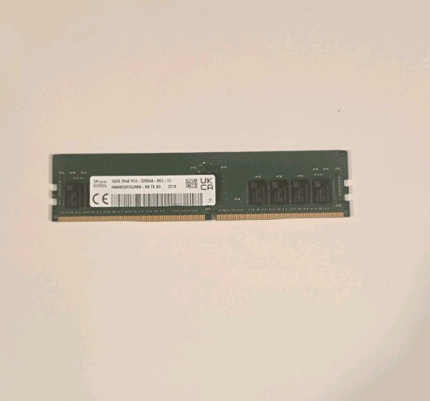 SK Hynix Korea 16GB 2Rx8 PC4-3200AA-RE2-12 RDIMM HMA82GR7DJR8N-XN T8 ECC
